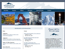 Tablet Screenshot of lawwest.com